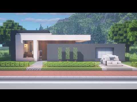 JINTUBE - Minecraft Tutorial | Modern House | Gracium - Modern City #11