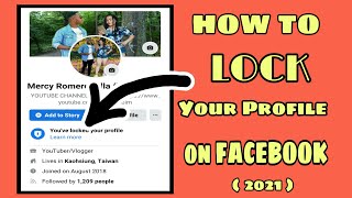 How To LOCK and UNLOCK your Facebook Profile -Tagalog tutorial