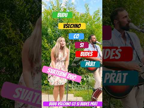 Live - Budu všechno co si budeš přát✨#svatebniduo #brunch #kamenice #live #bday #party #romantic