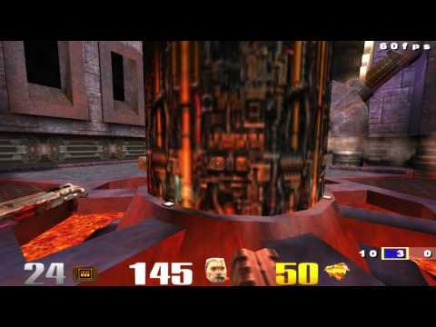 Quake 3 Q3TOURNEY1 Sarge Nightmare Perfect with Shotgun only 10/0 map