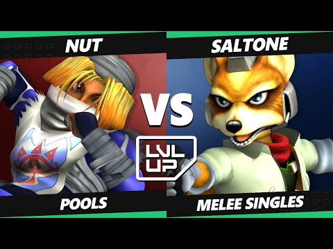 LVL UP EXPO 2023 - nut (Sheik) Vs. SALTONE (Fox) SSBM Melee Tournament