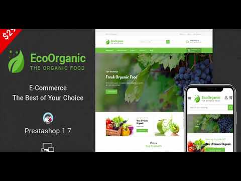 EcoOrganic - Prestashop 1.7 Responsive Theme | Themeforest Website Templates and Themes
