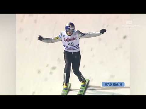 Adam Małysz Mistrzostwa Świata Predazzo 2003 1 seria skocznia normalna