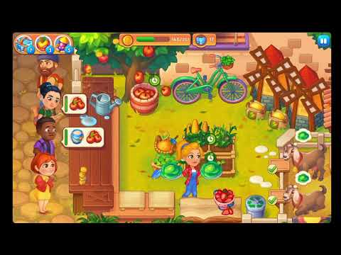 Cooking Farm - Hay & Cook Game - Level 214 🍎🌻🫐 - No Boosters - FULL STORY - CaroGamesNL