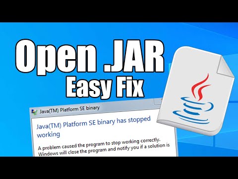 How to open Java files in Windows - Run .JAR Files