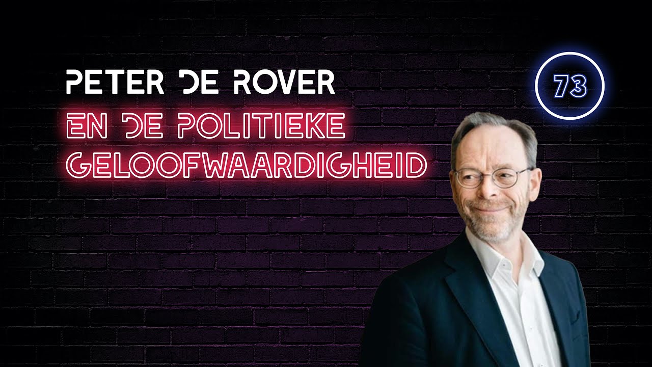 Peter De Roover & De Politieke Geloofwaardigheid