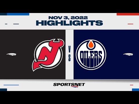 NHL Highlights | Devils vs. Oilers - November 4, 2022