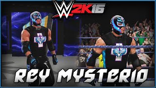 WWE 2K16 Rey Mysterio CAW Formula + Entrance & Finisher