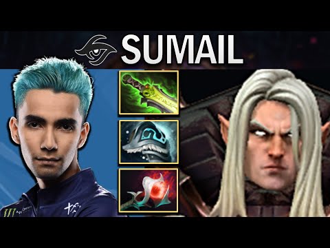 SECRET.SUMAIL INVOKER WITH SHIVA'S AND MALEVOLENCE - DOTA 2 GAMEPLAY