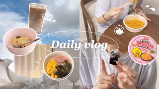 いつもの日常と新しい習慣vlog｜おすすめレシピ🥣 英語の勉強&お喋り📚 朝さんぽ🐈🐾 近況報告🕊🌟
