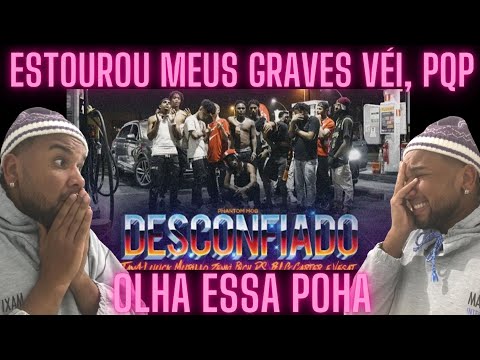 RUAS | Desconfiado - Ft. JayA Luuck, Zenki, B.I.G Carter, Rich DS, Vesat (Saboya e Dexter) | REACT