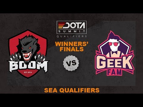 BOOM vs Geek Fam Game 1 - Dota Summit 11 SEA Qualifiers: Winners' Finals