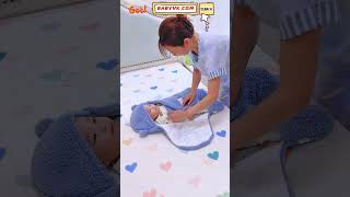 Does Baby Hate the Cold? The Baby Swaddle Suit is the Perfect Solution! #baby