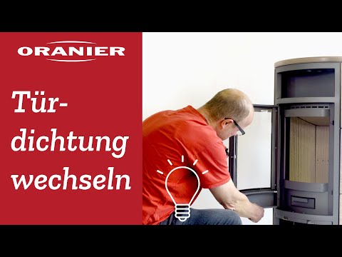 ORANIER - Türdichtung des Kaminofens selbst wechseln