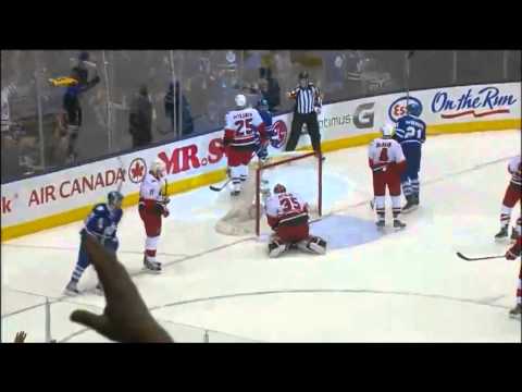 Bozak Goal VS Hurricanes - March 28th, 2013