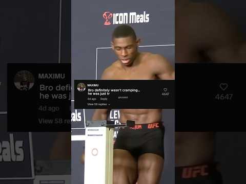 Was That The Actual Reason?🤔😂(@ufc)