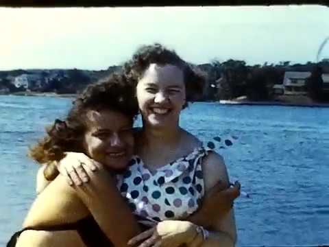 Film 07 - Charlie, Wilma, Gilly (Charlie's friend), Gilly's Wife - Approx 1953