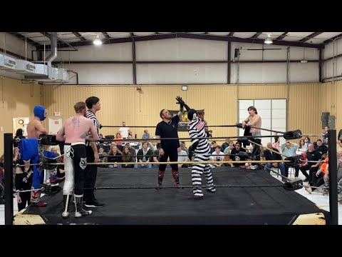 PWA Wrestling: Landon Bradley vs YAY Wrestling/ 6 Man - Tag Team Match 