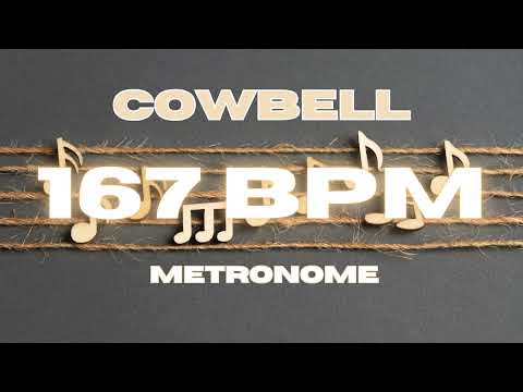 167 BPM - Cowbell Metronome