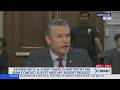 Defense Secretary And Joint Chiefs Chair Testify Before Congress