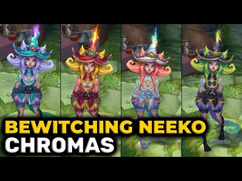Bewitching Neeko Chromas - League of Legends