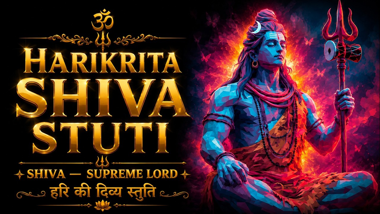 Harikrita Shiva Stuti | Vishnu’s Glorious Praise of Lord Shiva | Powerful Shiva Stotram