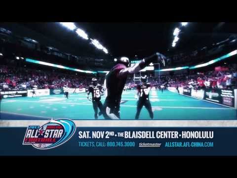 AFL China Arena All Star Game (Honolulu) - TV Spot