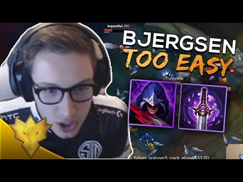 TSM Bjergsen - Solo Queue is TOO EASY - Bjergsen Stream Highlights & Funny Moments