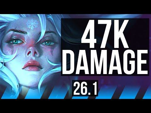 DIANA vs EZREAL (MID) | 9k gold comeback, 47K damage | KR Master | 26.1