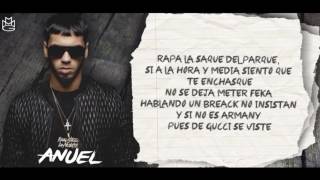 Anuel AA - No se enamora [Official Lyric Video]