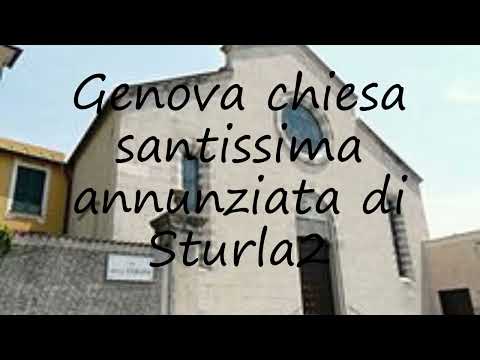 How to pronounce Genova chiesa santissima annunziata di Sturla2 in Italian?