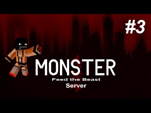 Minecraft FTB Monster server #3 The 1 house town