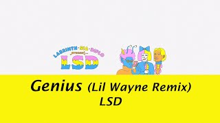 LSD, Lil Wayne [릴 웨인] - Genius (Lil Wayne Remix) / [가사/해석]