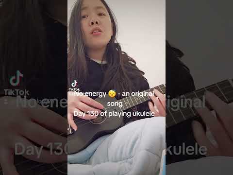 No energy 😴 - an original songDay 130 of playing ukulele #ukulele #songwriting  #acoustic #singing