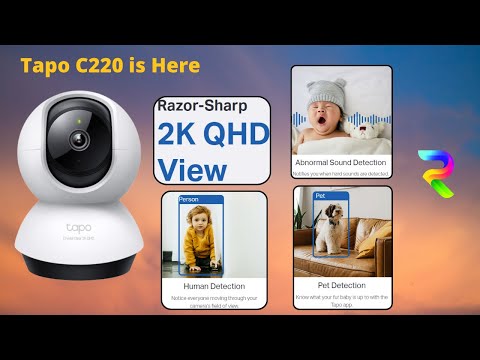 Video van Tapo C220 Beveiligingscamera binnen - 2K 4MP QHD - Pan Tilt