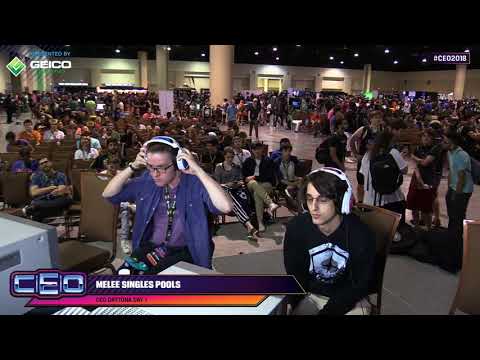 CEO 2018 Melee - ADMJ (Peach) vs AMG Arakune (Marth) - Pools