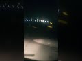 Take Off Flight At Night From Mumbai Airport