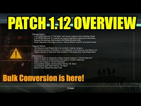 Metal Gear Survive- Patch 1.12 Overview, July 31st, 2018