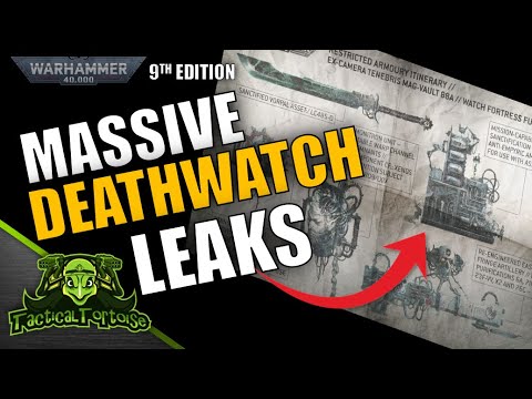 What Are SPECIALIST Deathwatch Kill Teams!? MASSIVE Warhammer 40k Deathwatch Codex Leaks Review!