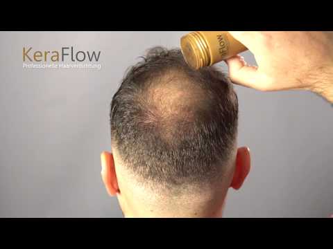 Dichteres Haar in 30 Sekunden!!! KeraFlow Streuhaar, Schütthaar, Haarverdichtung! Top Hair Fibers!