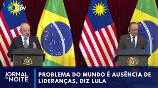 Presidente Lula fala após bilateral com premiê da Malásia