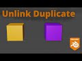 Blender 3 4 Unlink A Duplicate Object