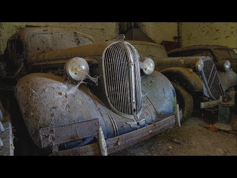 Seit 20 Jahren unberührt - Verlassene Oldtimer-Sammlung entdeckt