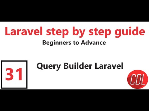 (31) Query Builder in Laravel | Laravel Query Builder | What is diff b/w Query Builder vs Model