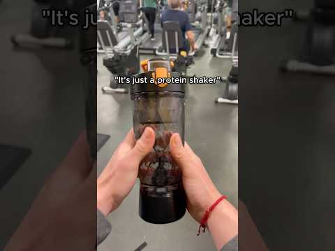 “It’s just a protein shaker” #fyp #viral #electric #protein #gym #shaker #bottle #valentinesday