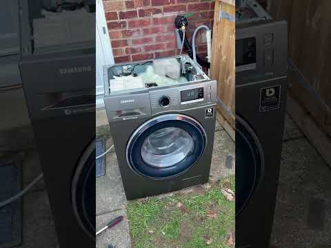 Samsung WW90J5456FX washing machine || Mini jumps with top view