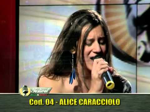 Alice Caracciolo 'non credere di Mina' al new Talent 19 10 13