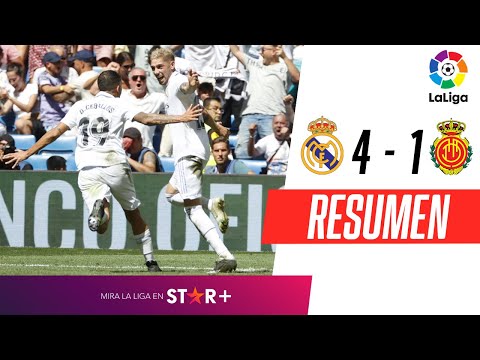 Video: Con sello sudamericano, Real Madrid goleó y recuperó la punta de LaLiga