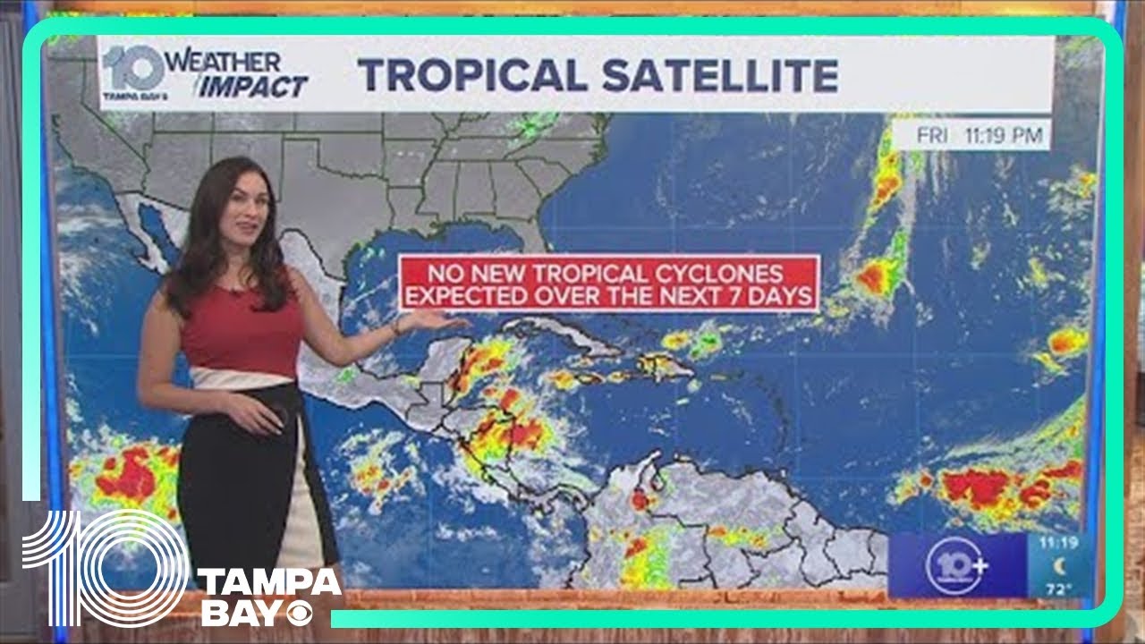 Tracking the Tropics: No new tropical cyclones expected over the next seven days