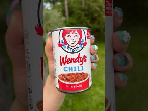 NEW Wendy’s CANNED Chili?!